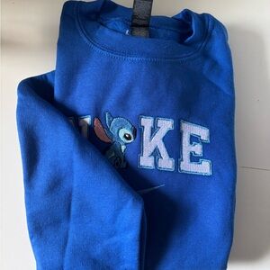 Nike Blue Sweatshirt with Character Design